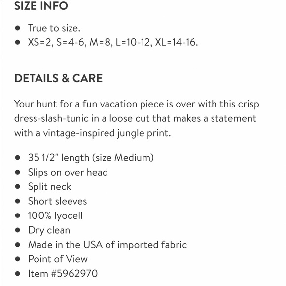 Karen Kane | Safari Print Poncho Shift Dress - Picture 8 of 8